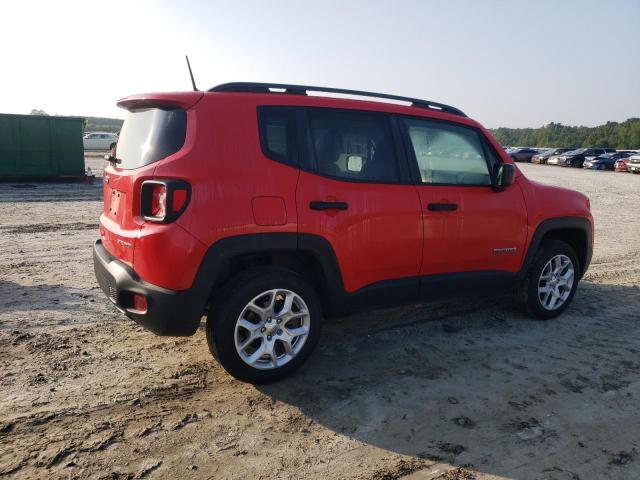 ZACCJBAB3JPJ48612 - 2018 JEEP RENEGADE SPORT RED photo 3