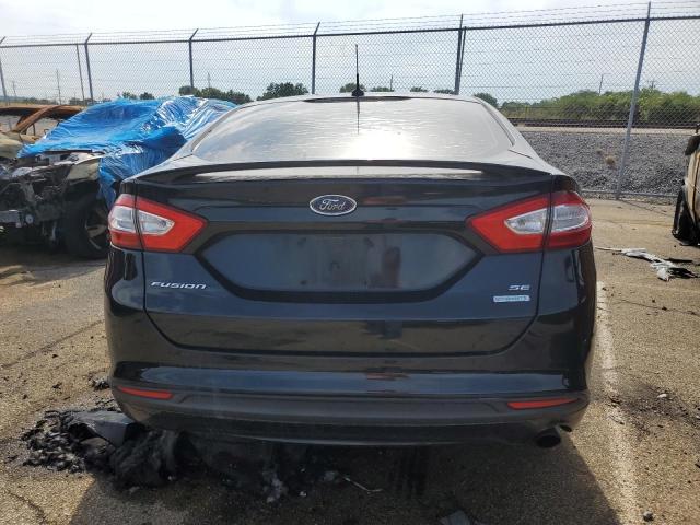 3FA6P0HD1ER240491 - 2014 FORD FUSION SE BLACK photo 6