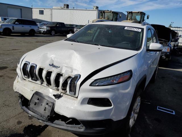 1C4PJMCS1HW656863 - 2017 JEEP CHEROKEE LATITUDE WHITE photo 1