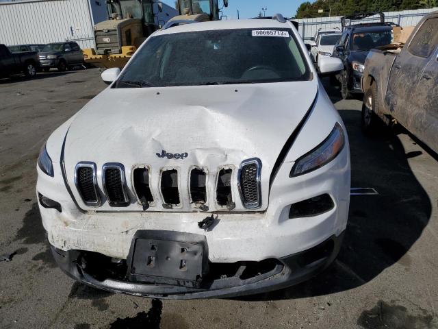 1C4PJMCS1HW656863 - 2017 JEEP CHEROKEE LATITUDE WHITE photo 5