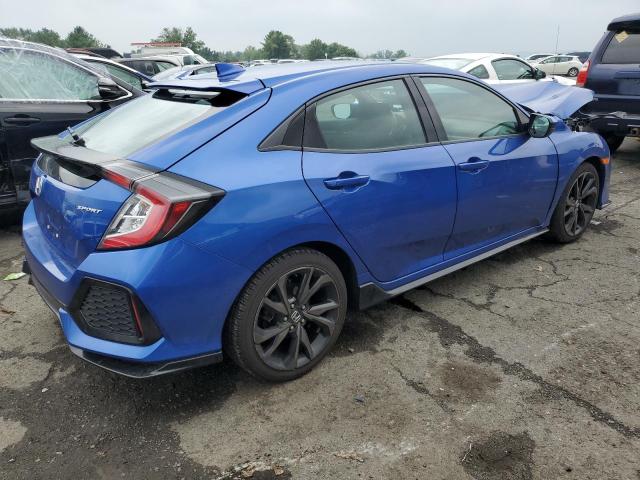 SHHFK7H44JU413660 - 2018 HONDA CIVIC SPORT 蓝色 照片 3