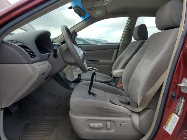 4T1BE32K45U098567 - 2005 TOYOTA CAMRY LE BURGUNDY photo 7