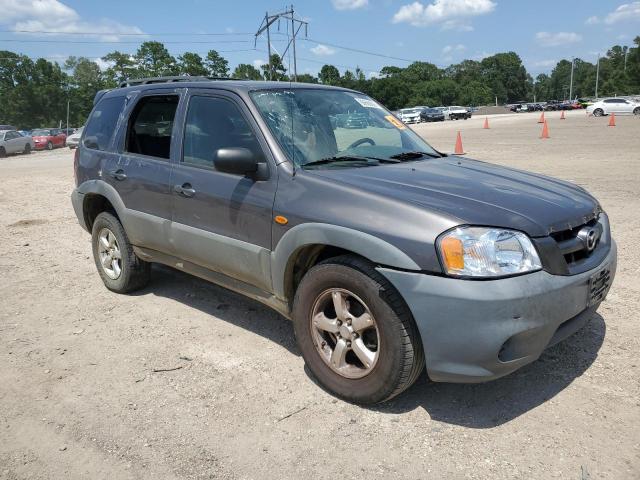 4F2YZ02Z75KM14599 - 2005 MAZDA TRIBUTE I GRAY photo 4