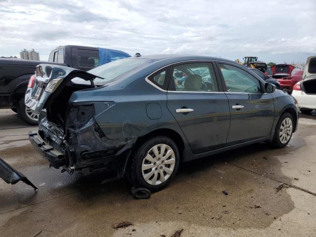 3N1AB7AP1EY283964 - 2014 NISSAN SENTRA S TEAL photo 3