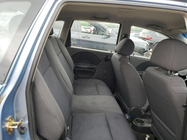 KL1TD66676B598351 - 2006 CHEVROLET AVEO BASE Mavi foto 10