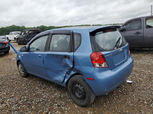 KL1TD66676B598351 - 2006 CHEVROLET AVEO BASE Mavi foto 2