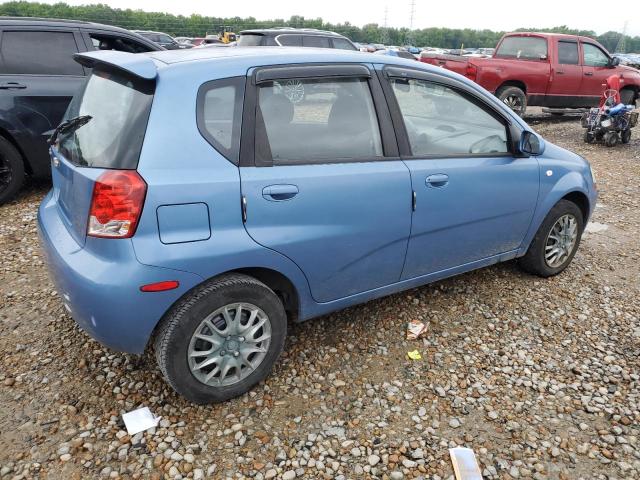 KL1TD66676B598351 - 2006 CHEVROLET AVEO BASE Mavi foto 3