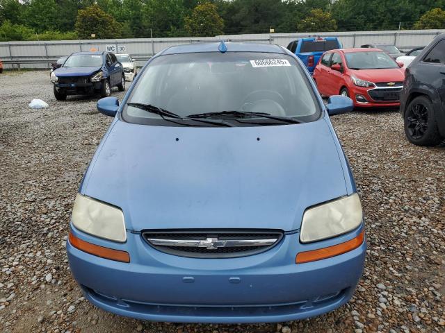 KL1TD66676B598351 - 2006 CHEVROLET AVEO BASE Mavi foto 5
