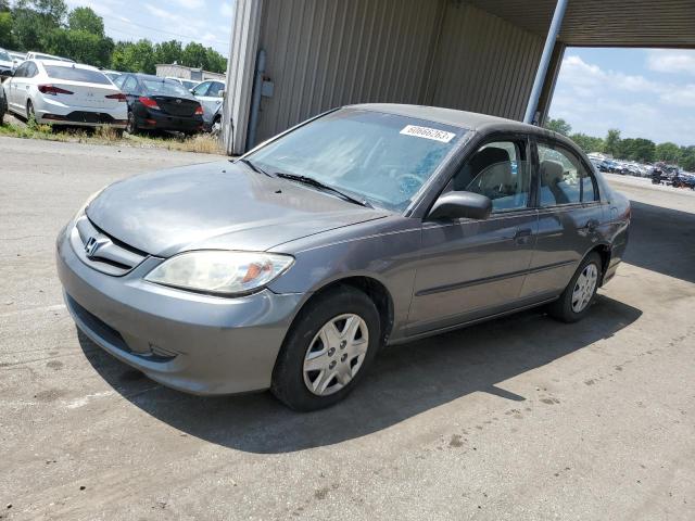 1HGES163X5L003535 - 2005 HONDA CIVIC DX VP Gümüş foto 1