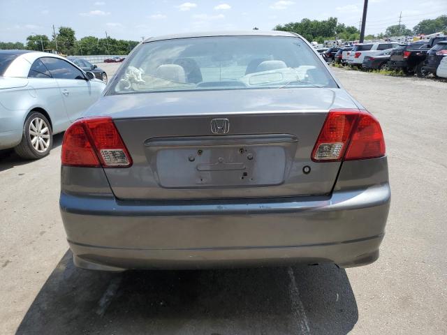 1HGES163X5L003535 - 2005 HONDA CIVIC DX VP Gümüş foto 6