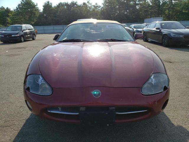 SAJDA42C332A35433 - 2003 JAGUAR XK8 RED photo 5