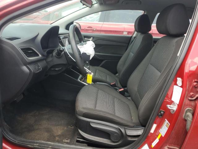 3KPC24A68ME137931 - 2021 HYUNDAI ACCENT SE 红色 照片 7