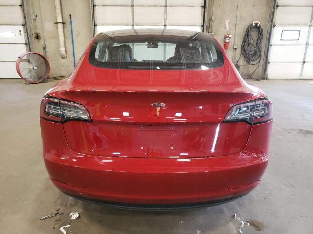 5YJ3E1EA1JF030729 - 2018 TESLA MODEL 3 RED photo 6