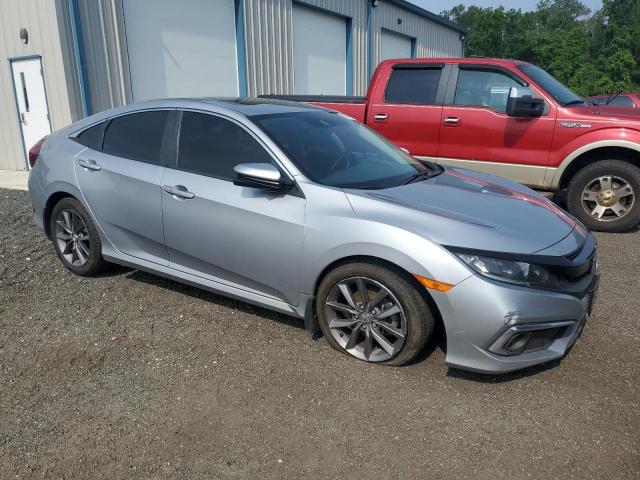 19XFC1F74ME206639 - 2021 HONDA CIVIC EXL SILVER photo 4