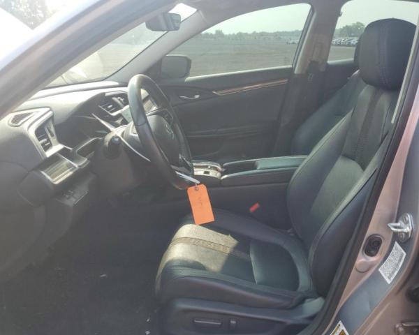 19XFC1F74ME206639 - 2021 HONDA CIVIC EXL SILVER photo 7