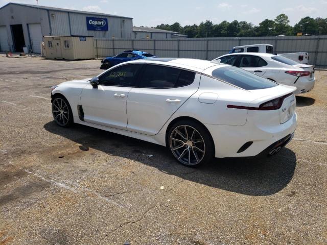 KNAE15LAXL6078160 - 2020 KIA STINGER WHITE photo 2