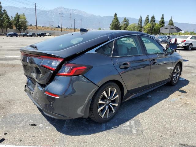 19XFL1H76NE009857 - 2022 HONDA CIVIC EXL GRAY photo 3