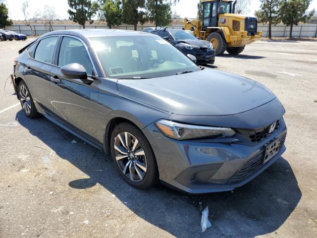 19XFL1H76NE009857 - 2022 HONDA CIVIC EXL GRAY photo 4