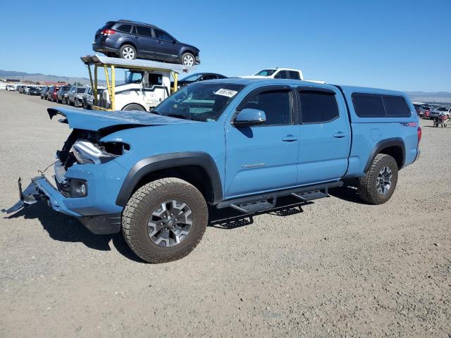 3TMDZ5BN2KM068149 - 2019 TOYOTA TACOMA DOUBLE CAB BLUE photo 1