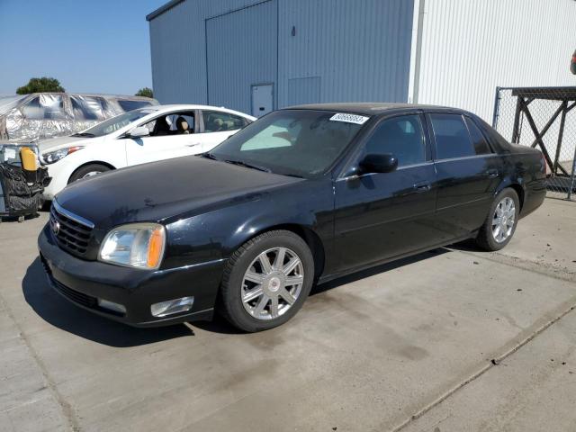 1G6KF57934U253680 - 2004 CADILLAC DEVILLE DTS BLACK photo 1