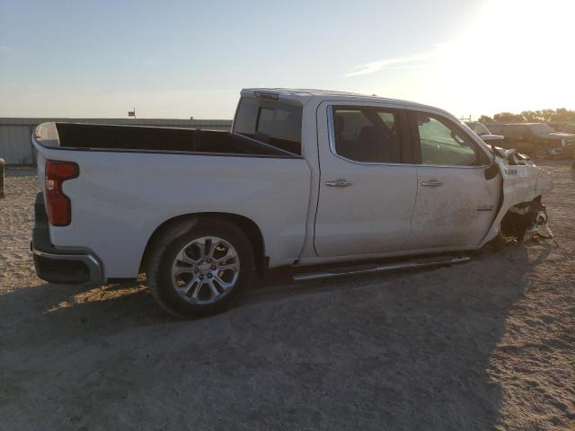 2GCUDGED4P1112633 - 2023 CHEVROLET SILVERADO K1500 LTZ WHITE photo 3