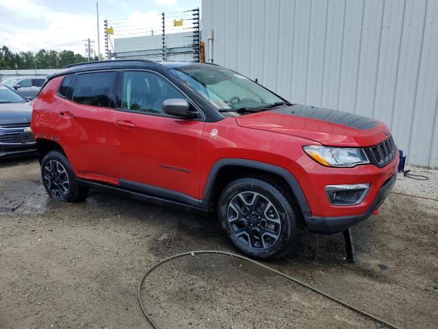 3C4NJDDB4KT659713 - 2019 JEEP COMPASS TRAILHAWK RED photo 4