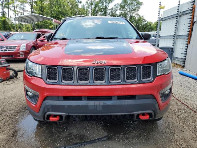 3C4NJDDB4KT659713 - 2019 JEEP COMPASS TRAILHAWK RED photo 5