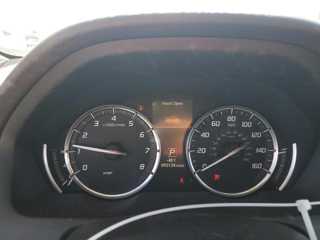 19UUB1F51GA011342 - 2016 ACURA TLX TECH WHITE photo 9