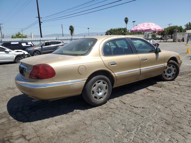 1LNFM97V6WY643186 - 1998 LINCOLN CONTINENTA GOLD photo 3