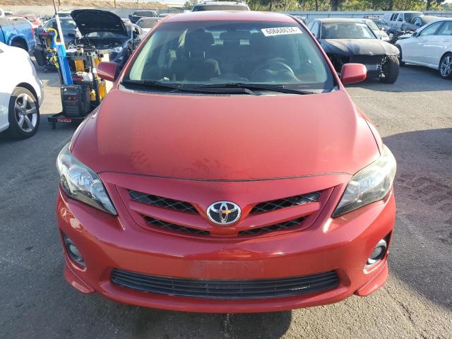 5YFBU4EE9CP068073 - 2012 TOYOTA COROLLA BASE RED photo 5