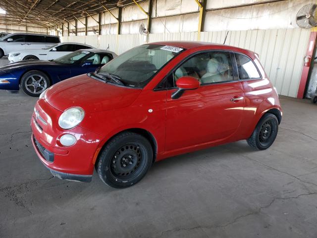 3C3CFFAR4DT749456 - 2013 FIAT 500 POP BURGUNDY photo 1