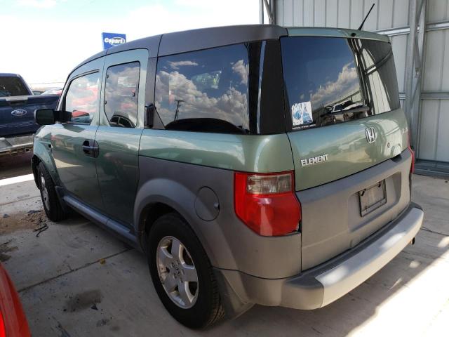 5J6YH28625L017222 - 2005 HONDA ELEMENT EX GREEN photo 2