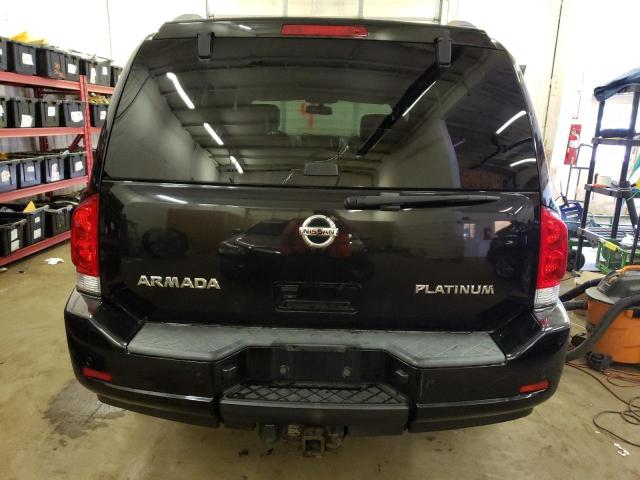 5N1AA0NE7BN617001 - 2011 NISSAN ARMADA PLATINUM BLACK photo 6