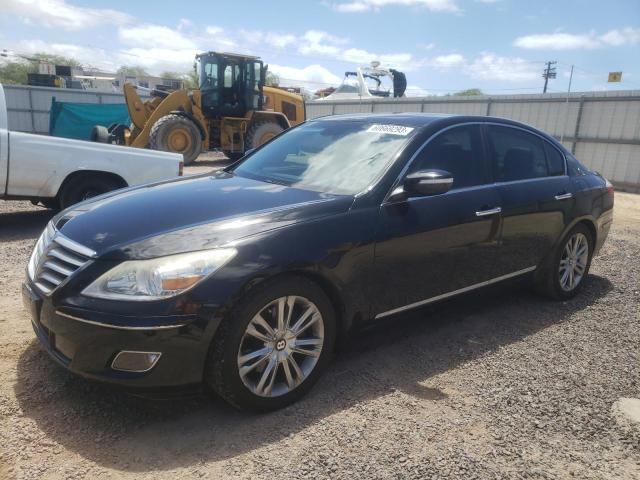 KMHGC4DF9BU120687 - 2011 HYUNDAI GENESIS 4.6L BLACK photo 1