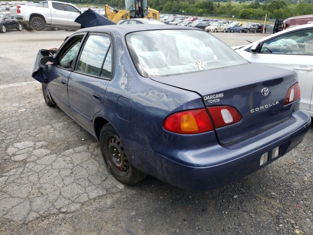 2T1BR12E9XC158608 - 1999 TOYOTA COROLLA VE BLUE photo 3