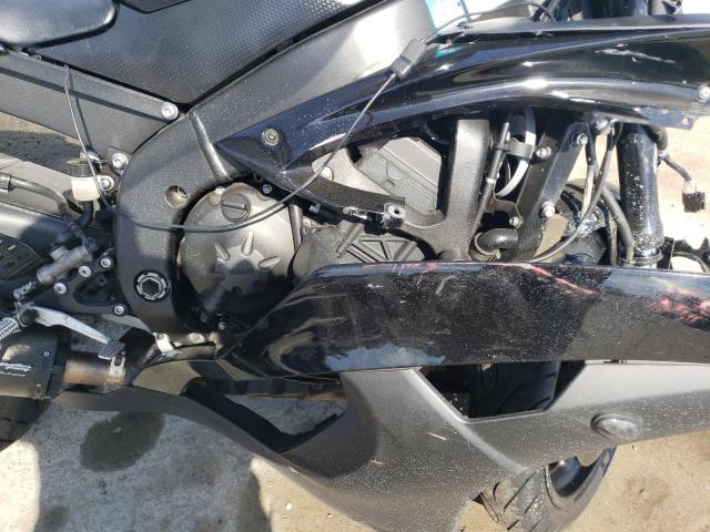 JYARJ16E8CA026465 - 2012 YAMAHA YZFR6 BLACK photo 7