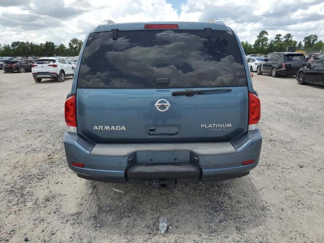 5N1BA0ND0BN604666 - 2011 NISSAN ARMADA SV BLUE photo 6