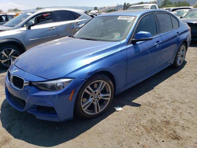 WBA3C1C52DF436916 - 2013 BMW 328 I SULEV BLUE photo 1