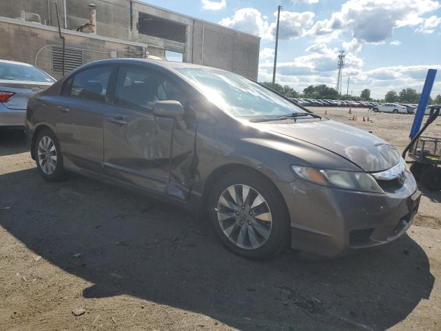 19XFA1F92AE007060 - 2010 HONDA CIVIC EXL ნაცრისფერი ფოტო 4