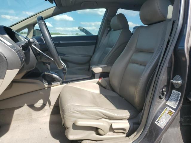 19XFA1F92AE007060 - 2010 HONDA CIVIC EXL ნაცრისფერი ფოტო 7