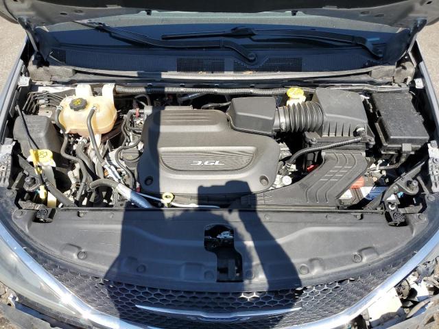 2C4RC1BG3HR747270 - 2017 CHRYSLER PACIFICA TOURING L SILVER photo 12