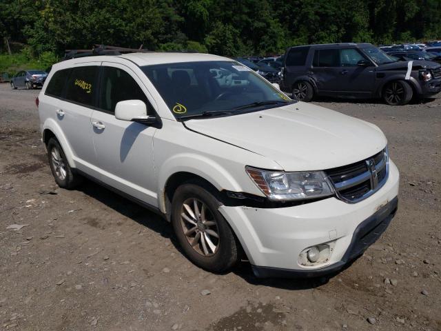 3C4PDDBG8ET230609 - 2014 DODGE JOURNEY SXT WHITE photo 4