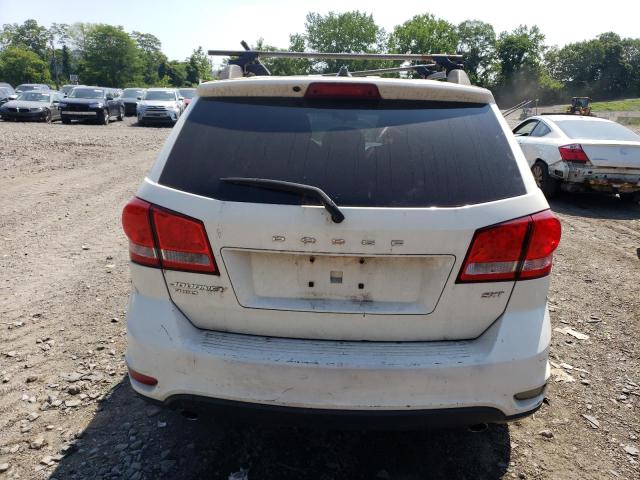 3C4PDDBG8ET230609 - 2014 DODGE JOURNEY SXT WHITE photo 6