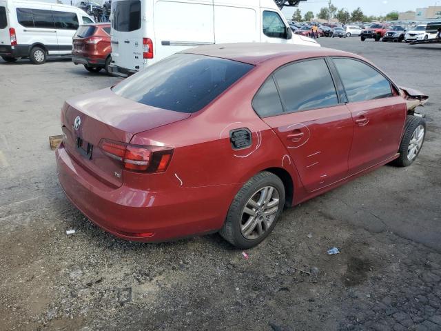 3VW2B7AJ9JM246446 - 2018 VOLKSWAGEN JETTA S MAROON photo 3