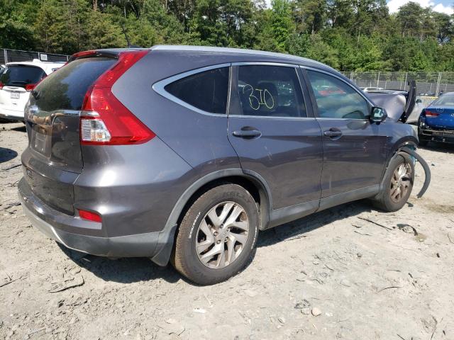 2HKRM3H74FH539540 - 2015 HONDA CR-V EXL GRAY photo 3