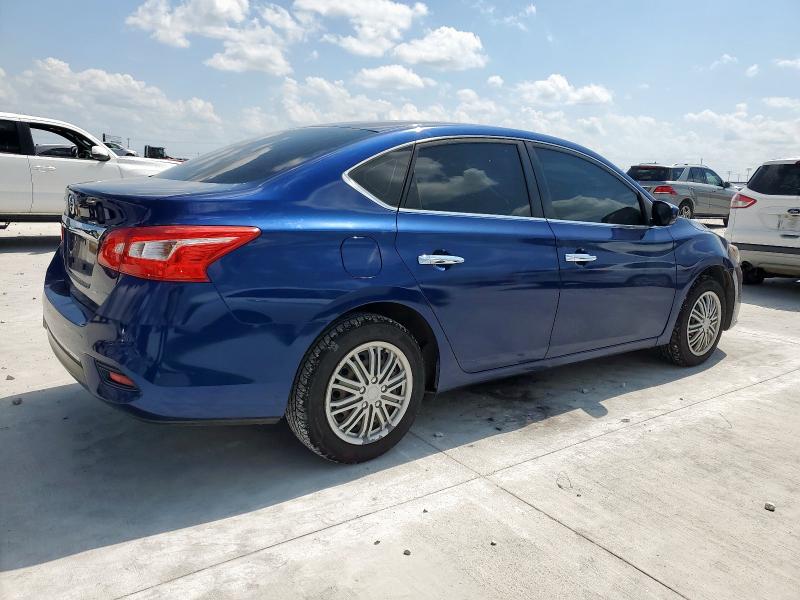 3N1AB7AP3KY205505 - 2019 NISSAN SENTRA S BLUE photo 3