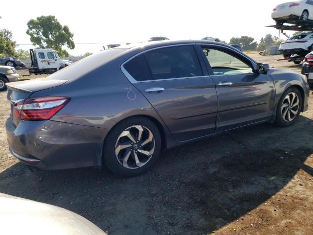 1HGCR2F81GA116681 - 2016 HONDA ACCORD EXL GRAY photo 3