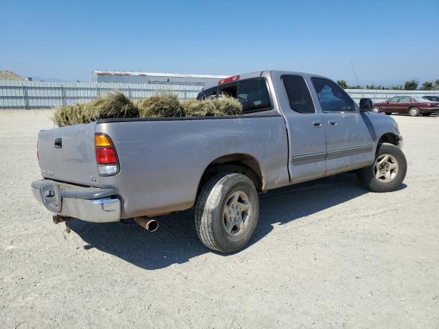 5TBRT3411YS119583 - 2000 TOYOTA TUNDRA ACCESS CAB TAN photo 3