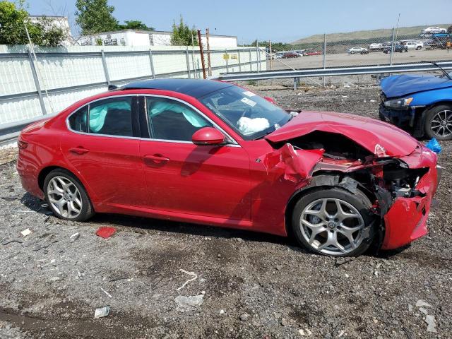 ZARFANBN7K7622155 - 2019 ALFA ROMEO GIULIA TI RED photo 4