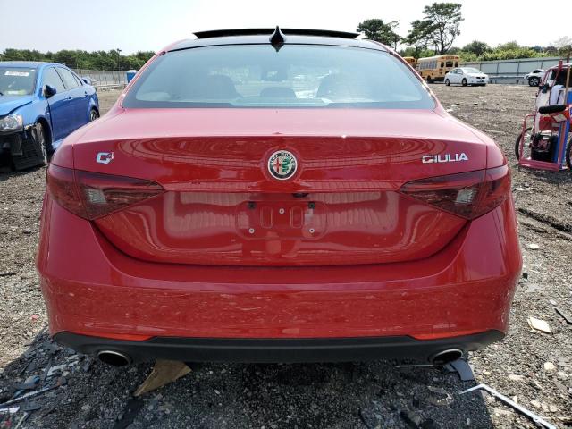 ZARFANBN7K7622155 - 2019 ALFA ROMEO GIULIA TI RED photo 6